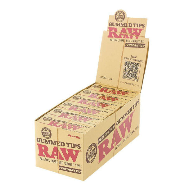 Raw Gummed Tips 24ct Box