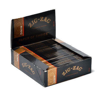 Zig Zag Papers | King Size Black | 24ct Box