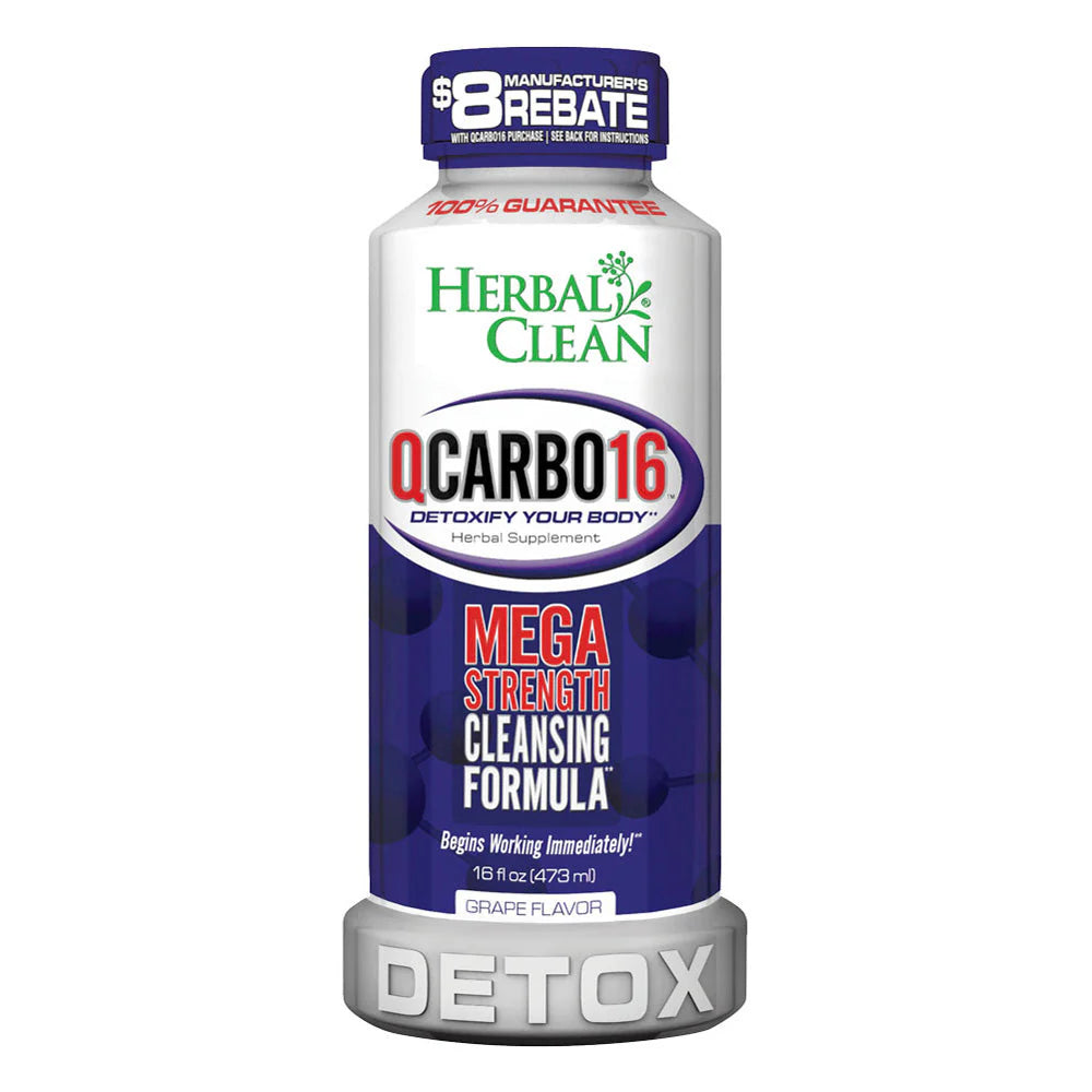 Herbal Clean QCarbo Premium Detox Drink 16oz |