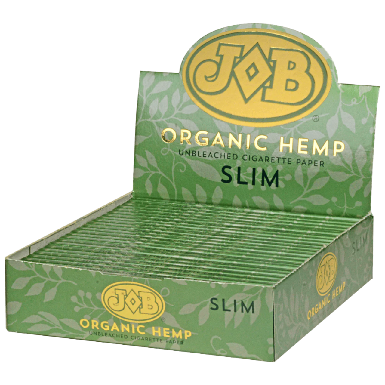 Job Organic Hemp  Slims Cigarette Paper 24ct Box