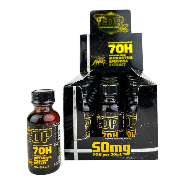 EDP 7 Hydroxy Kratom Shots 50MG - 30ML | 12ct Box