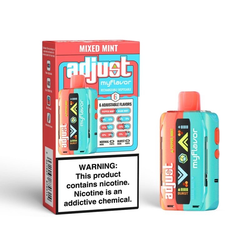 Adjust MyFlavor | Disposable | 40k Puff | 5ct Box |