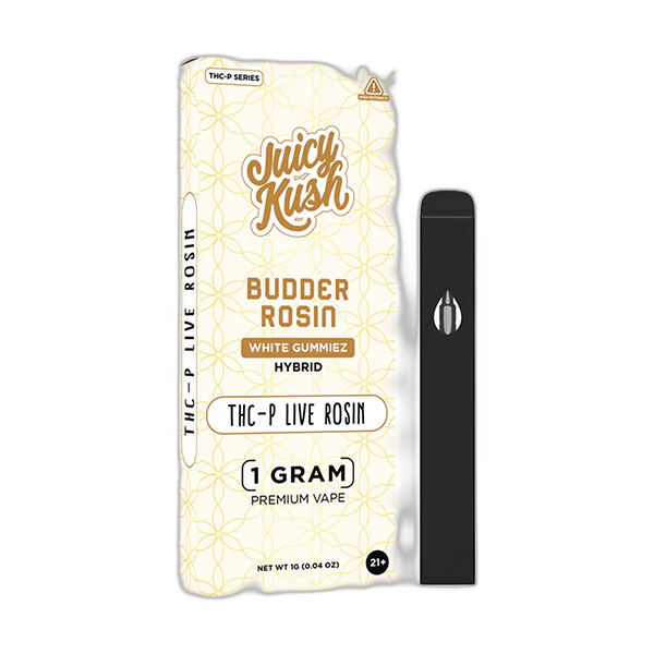 Juicy Kush Disposable | Budder Rosin THC-P 1G | 5ct Box |