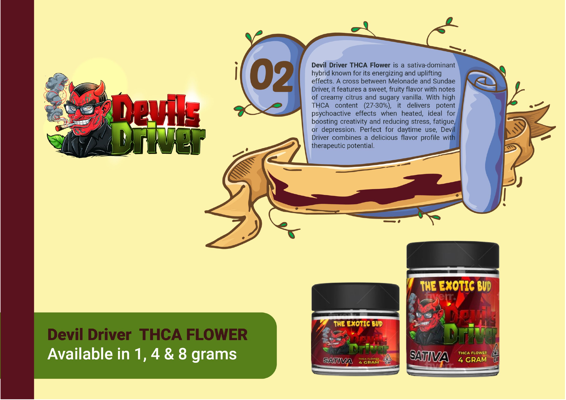 The Exotic Bud Flower | THC-A 8G |