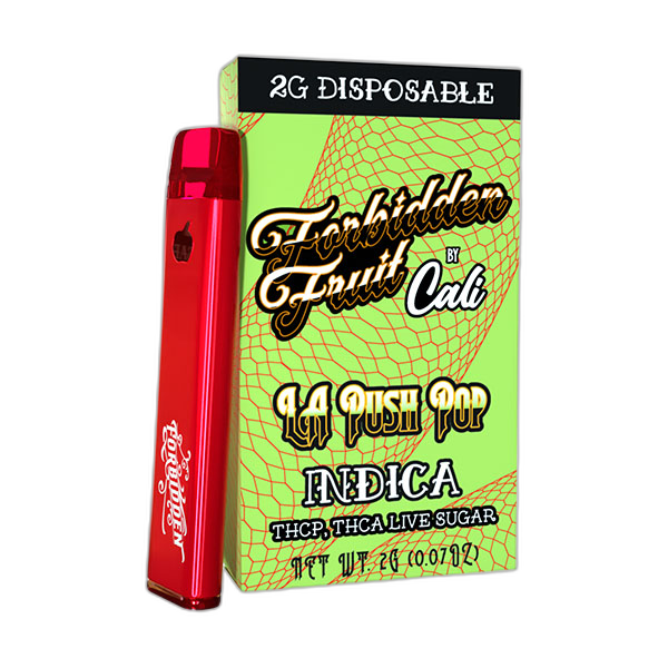 Cali Forbidden Fruit Disposable | THC-P + THC-A Live Sugar 2G | 6ct Box |