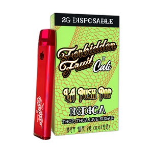 Forbidden Fruit Disposable | Thcp,ThcA Live Sugar 2g | 6ct Box |