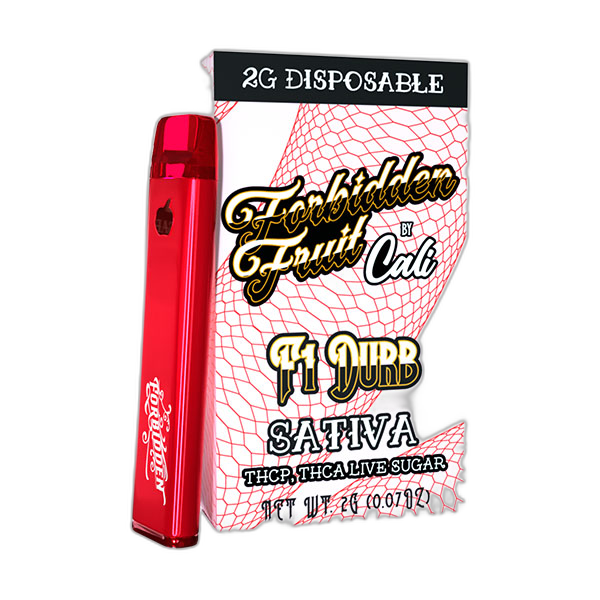 Forbidden Fruit Disposable | Thcp,ThcA Live Sugar 2g | 6ct Box |