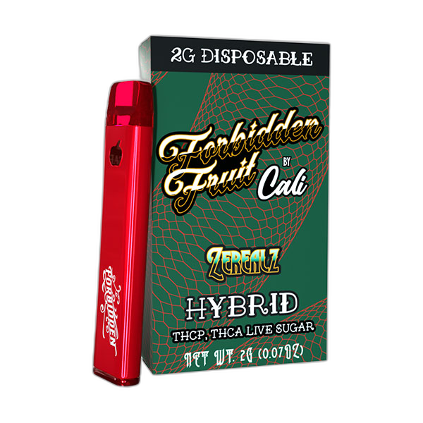 Cali Forbidden Fruit Disposable | THC-P + THC-A Live Sugar 2G | 6ct Box |