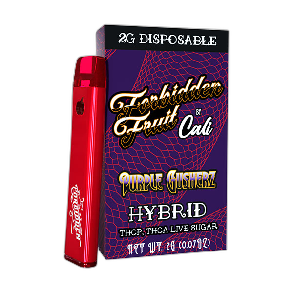 Forbidden Fruit Disposable | Thcp,ThcA Live Sugar 2g | 6ct Box |