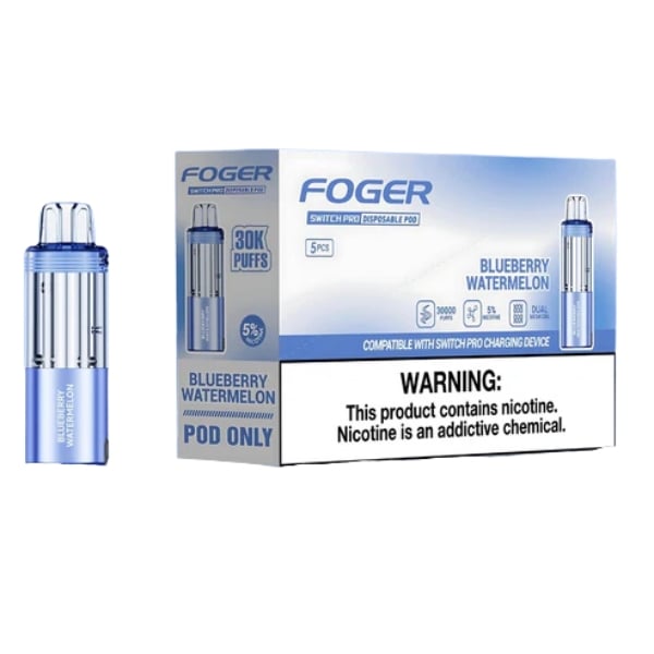 Foger 30K Disposable Pods 5-Count Box - United Wholesale