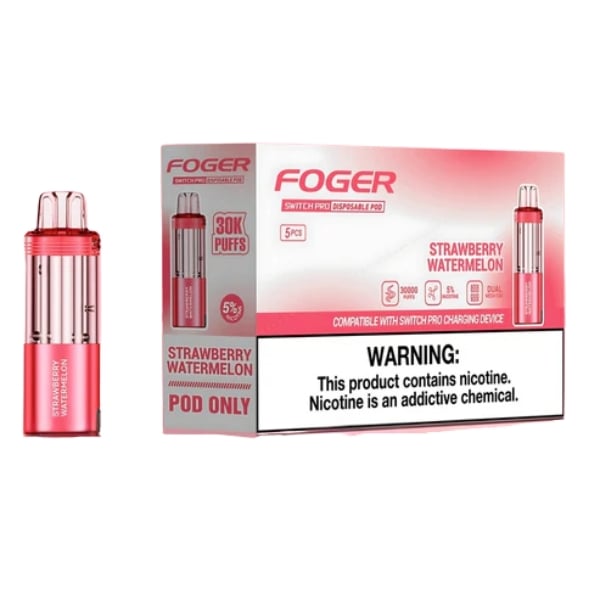 Foger 30K Disposable Pods 5-Count Box - United Wholesale