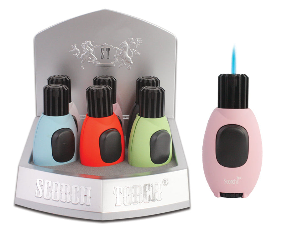 Scorch Torch Modern Button Torch 6ct Box - (61641)