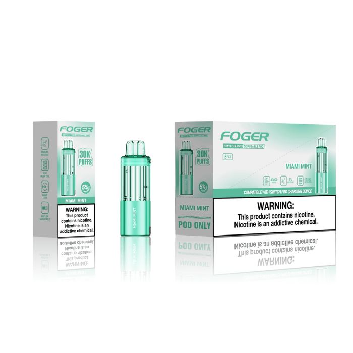 Foger 30K Disposable Pods 5-Count Box - United Wholesale