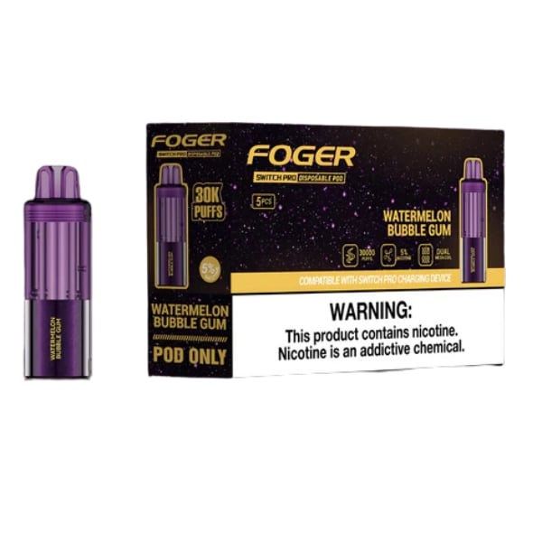 Foger 30K Disposable Pods 5-Count Box - United Wholesale