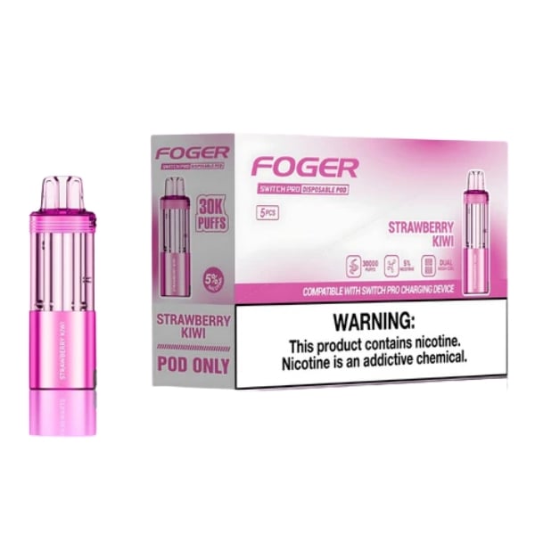 Foger 30K Disposable Pods 5-Count Box - United Wholesale