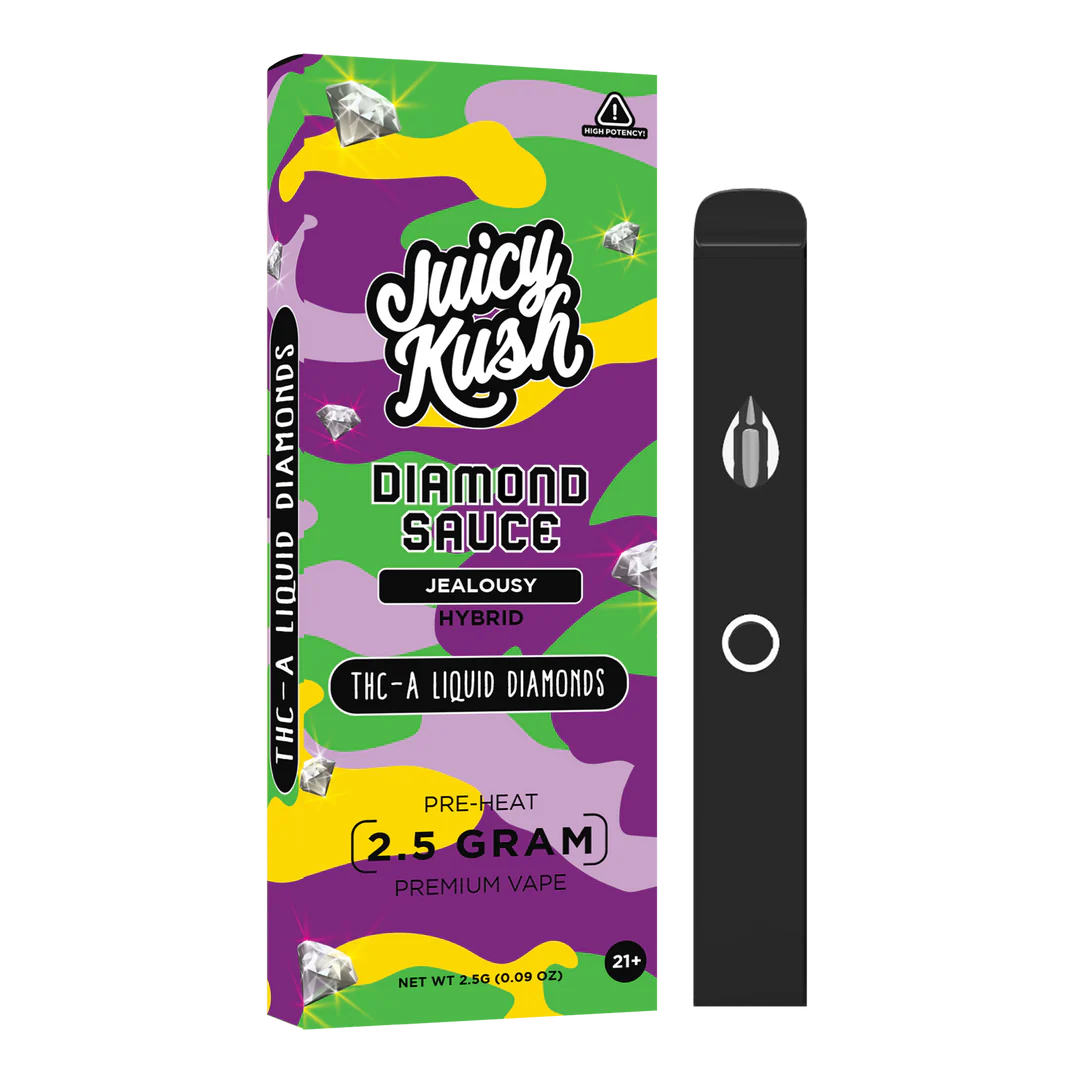 Juicy Kush Disposable | THC-A Liquid Diamonds 2.5G | 5CT Box |