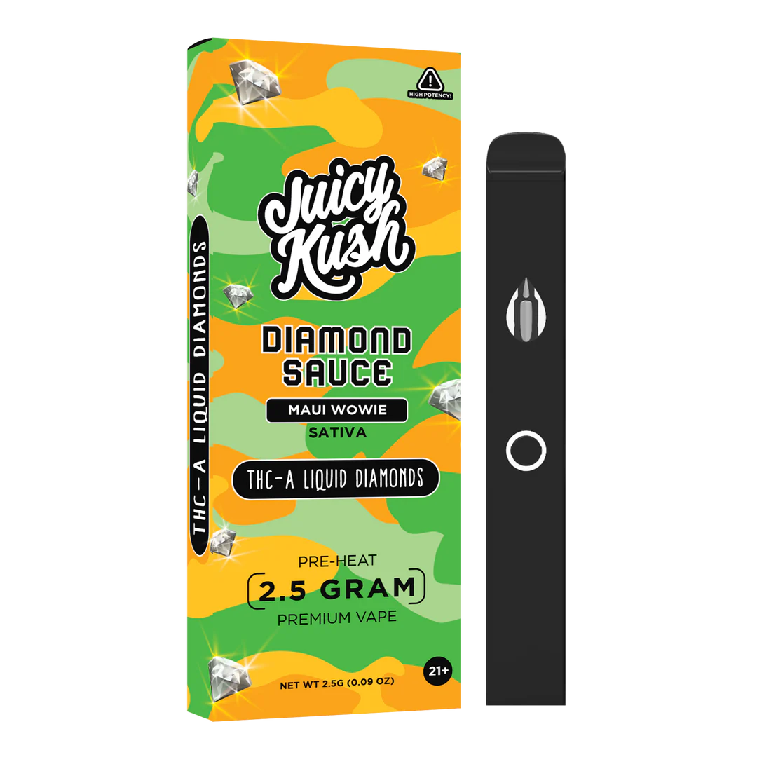 Juicy Kush Disposable | THC-A Liquid Diamonds 2.5G | 5CT Box |