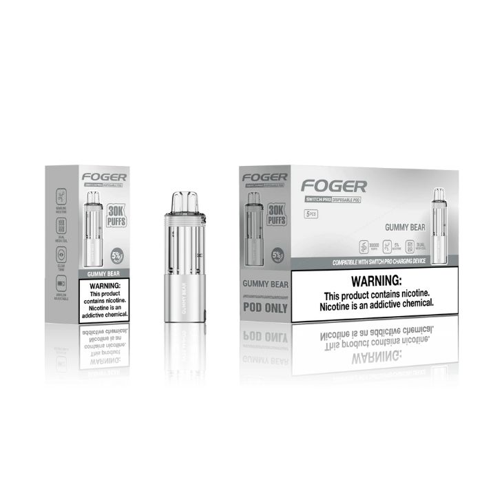 Foger 30K Disposable Pods 5-Count Box - United Wholesale