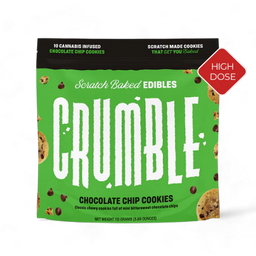 Crumble Chocolate Chip Cookies 300mg Delta-9 10ct Bag