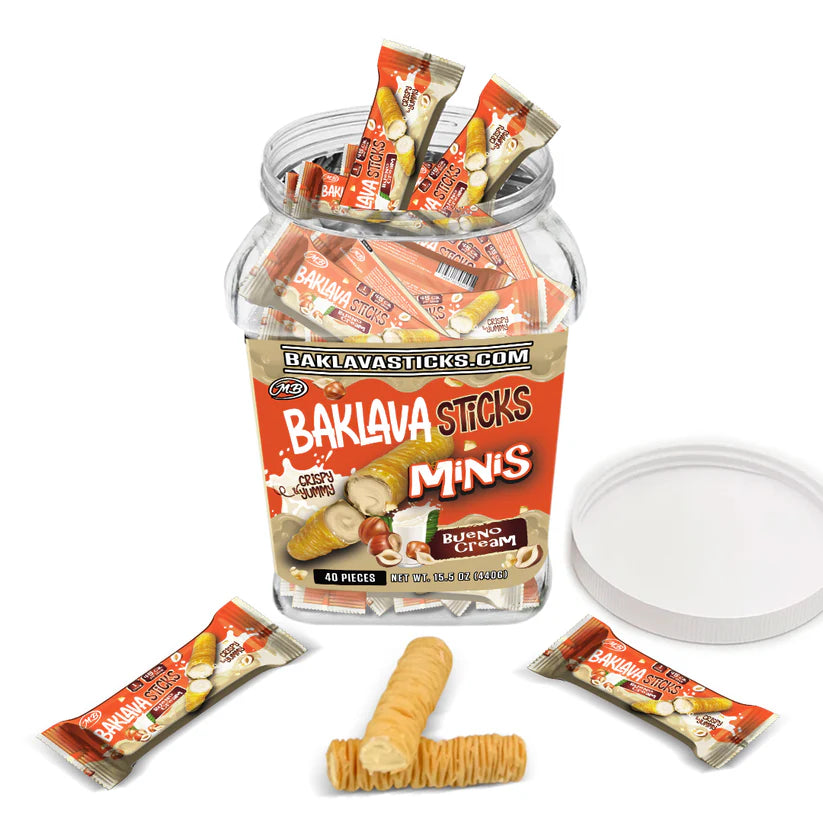 Baklava Sticks Minis 40ct Jar |