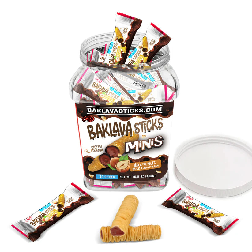Baklava Sticks Minis 40ct Jar |