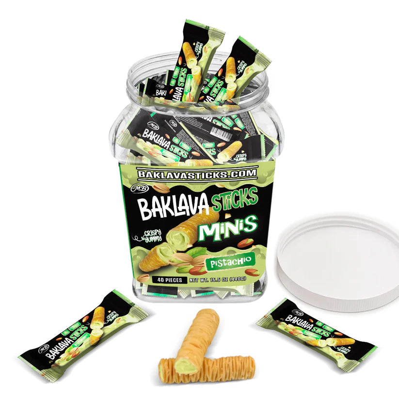 Baklava Sticks Minis 40ct Jar |