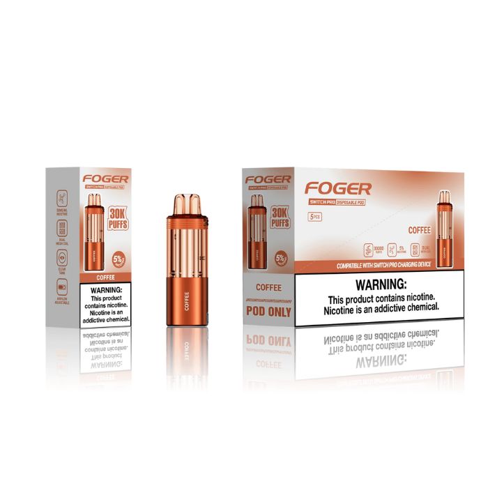 Foger 30K Disposable Pods 5-Count Box - United Wholesale