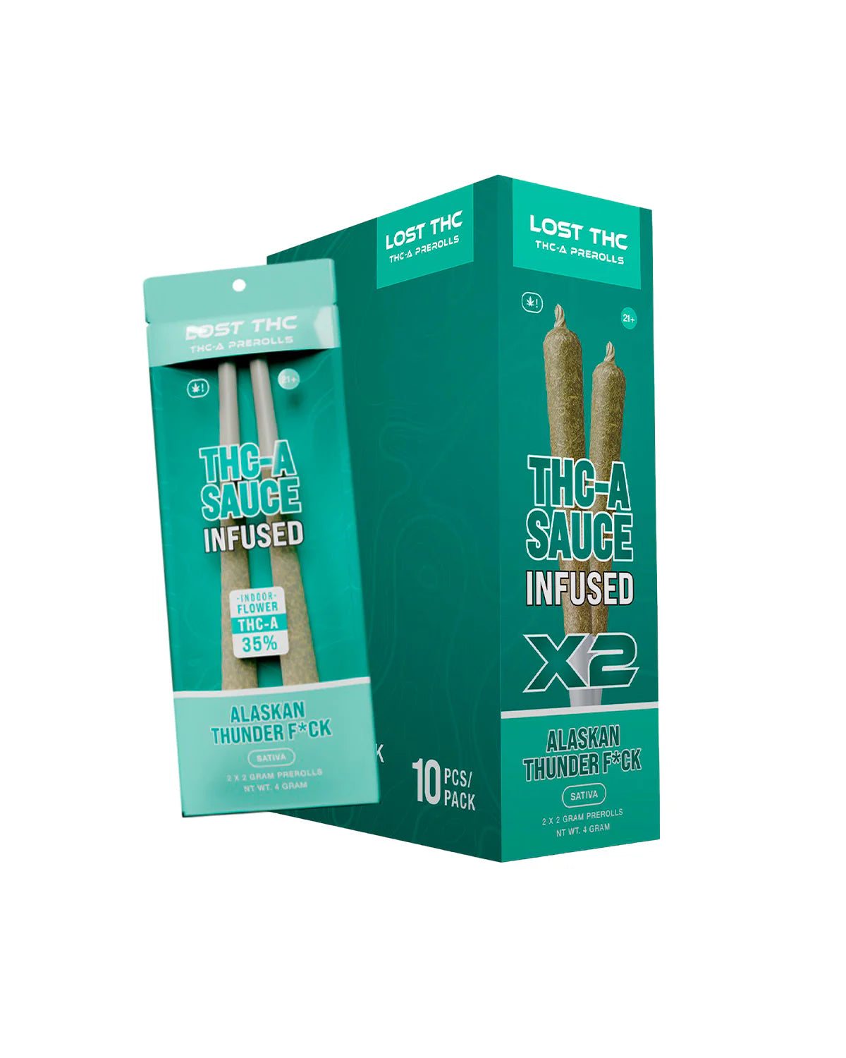 Lost THC Pre Rolls |THC-A| 4G | 10ct Box |