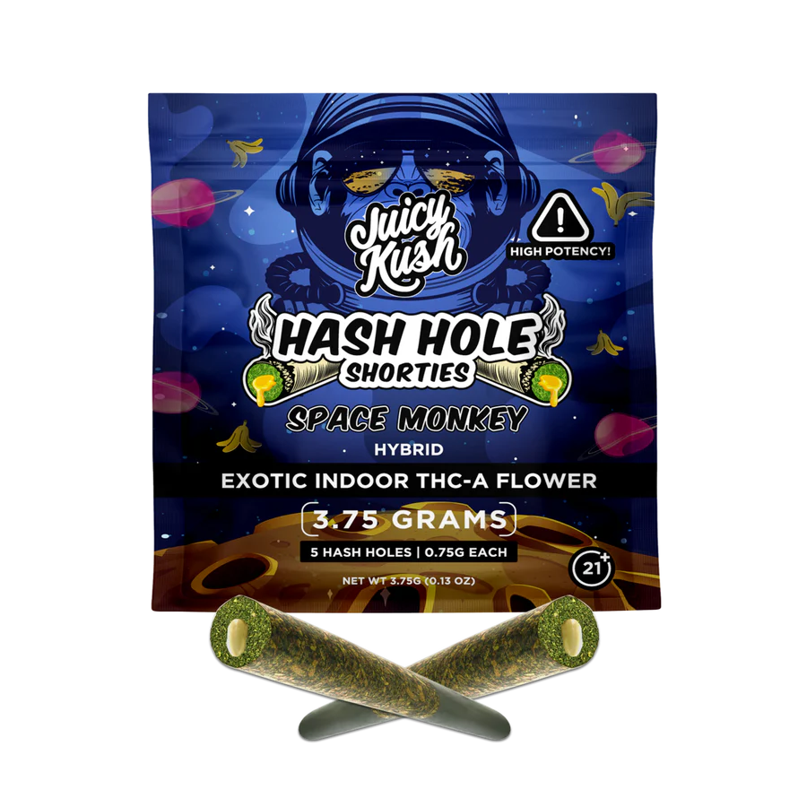 Juicy Kush Hash Hole THC-A Shorties 3.75g 5pk 10ct Box