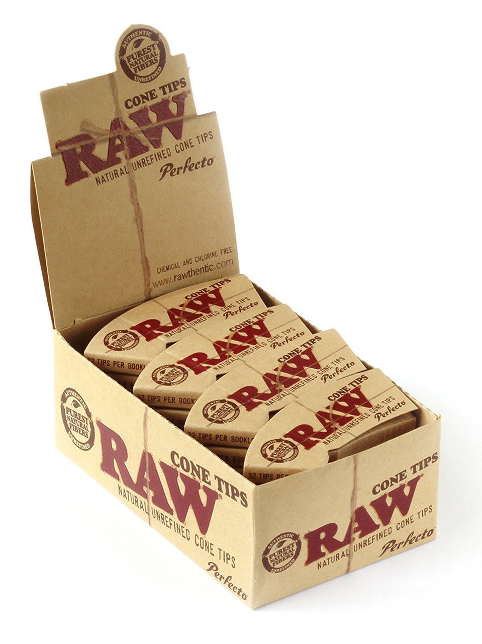 Raw Classic Perfecto Cone Tips 24ct Box