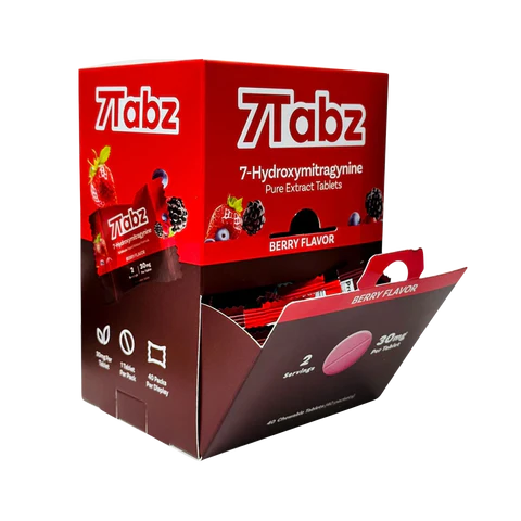 7Tabz 7 Hydroxy (1ct Singles) 30mg Per Tab (2 Servings) 40ct Box |