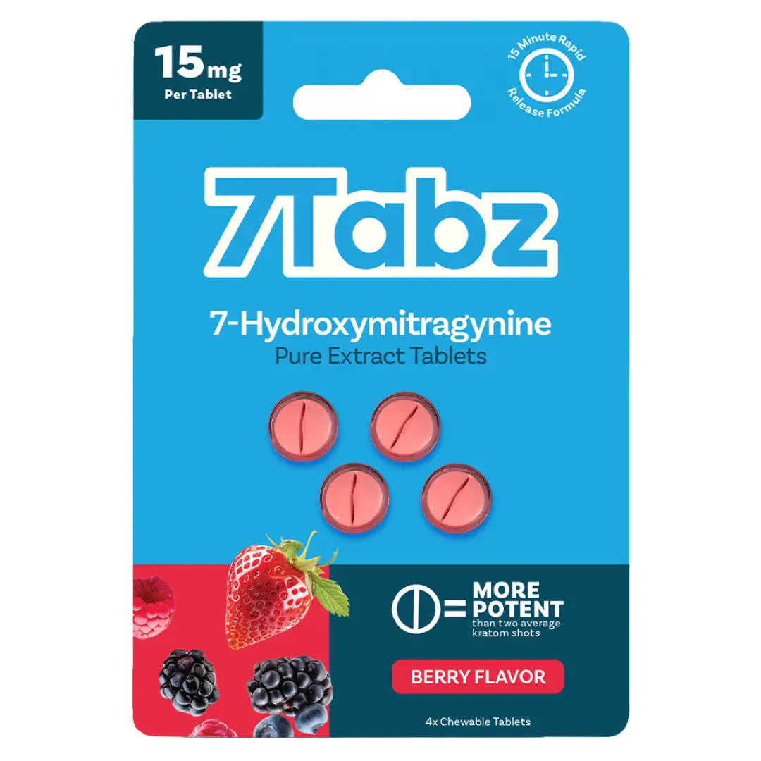 7Tabz 7 Hydroxy (4ct) 15mg Per Tab (60mg Per Pack) 10ct Box |