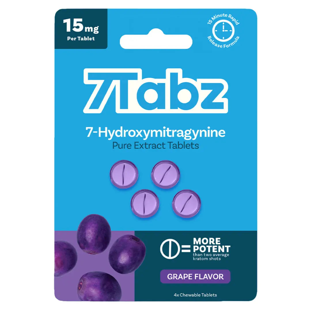 7Tabz 7 Hydroxy (4ct) 15mg Per Tab (60mg Per Pack) 10ct Box |