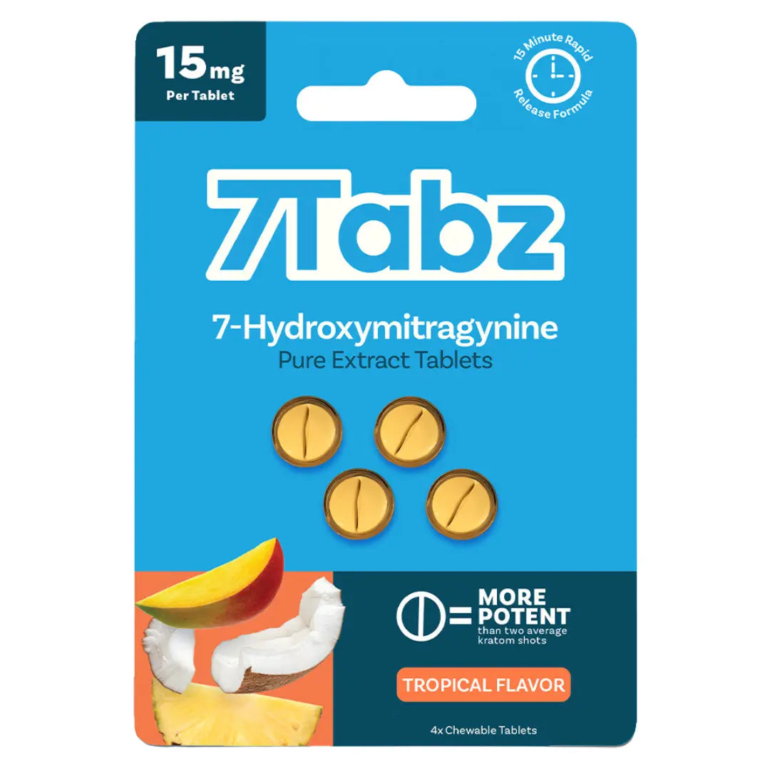 7Tabz 7 Hydroxy (4ct) 15mg Per Tab (60mg Per Pack) 10ct Box |