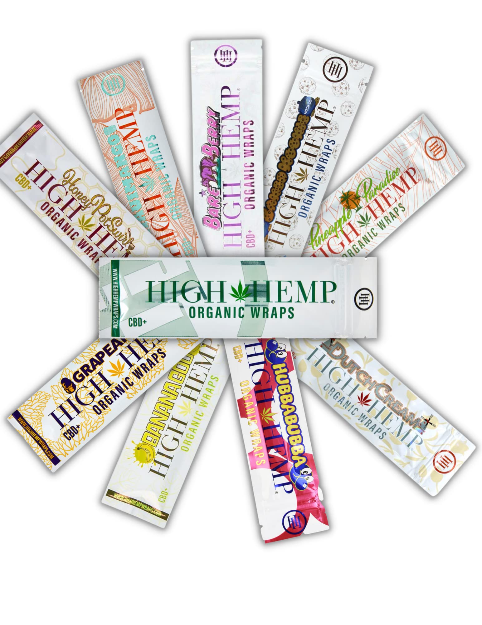 High Hemp | Hemp Wraps | 25ct Box |