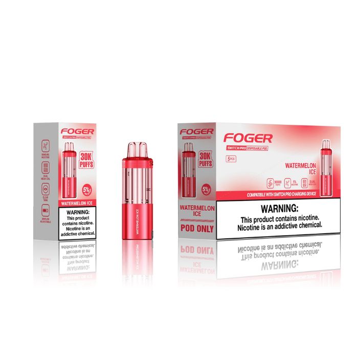 Foger 30K Disposable Pods 5-Count Box - United Wholesale