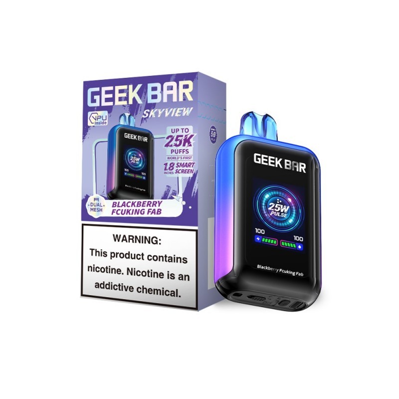 Geek Bar | Sky View 25000 Puffs | 5ct Box |