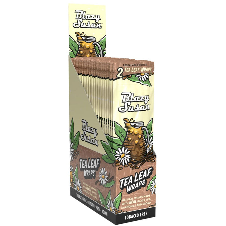 Blazy Susan | Tea Leaf Wraps | Peach | 2 Per Pack | 25ct Box