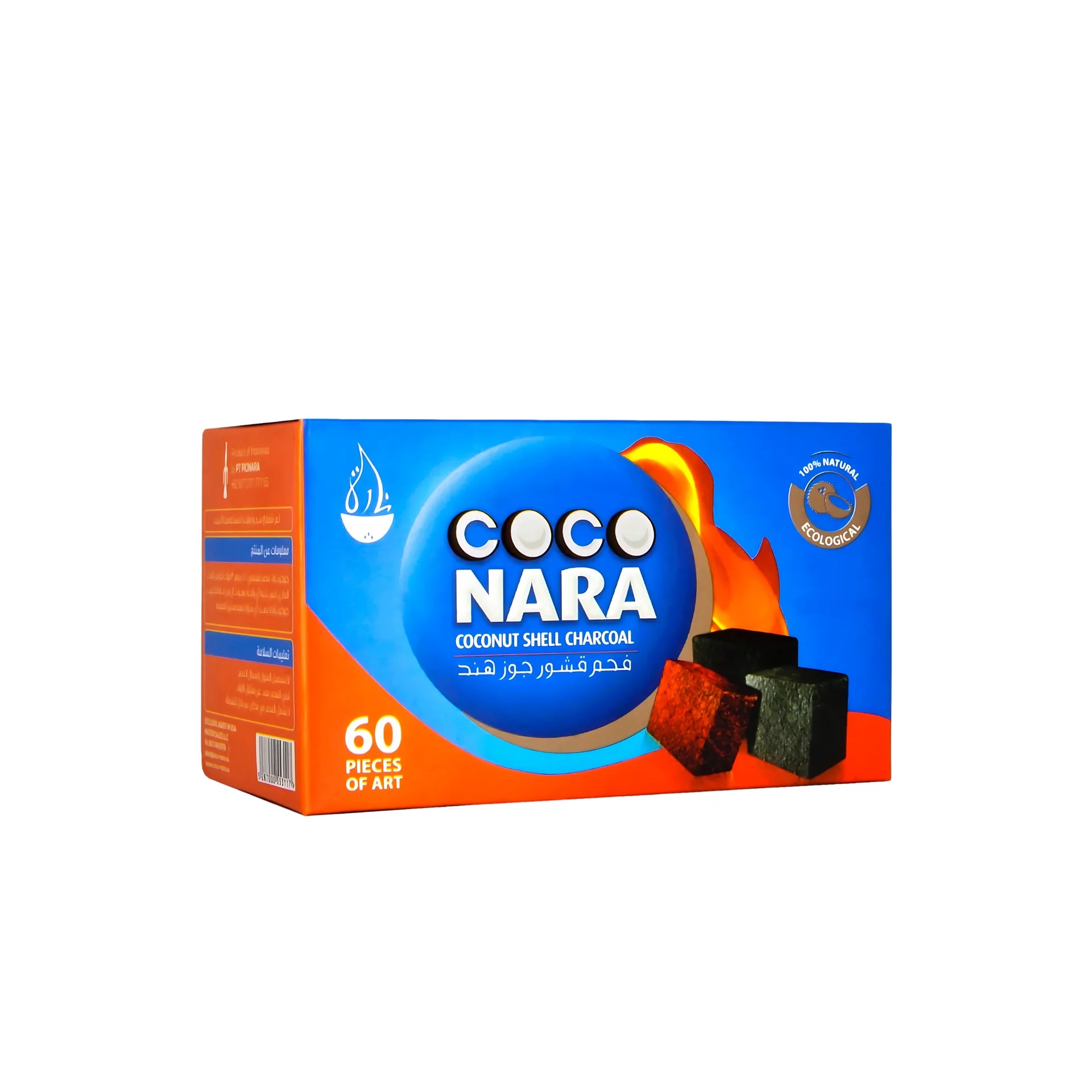 Coco Nara Coconut Charcoal 60ct Box