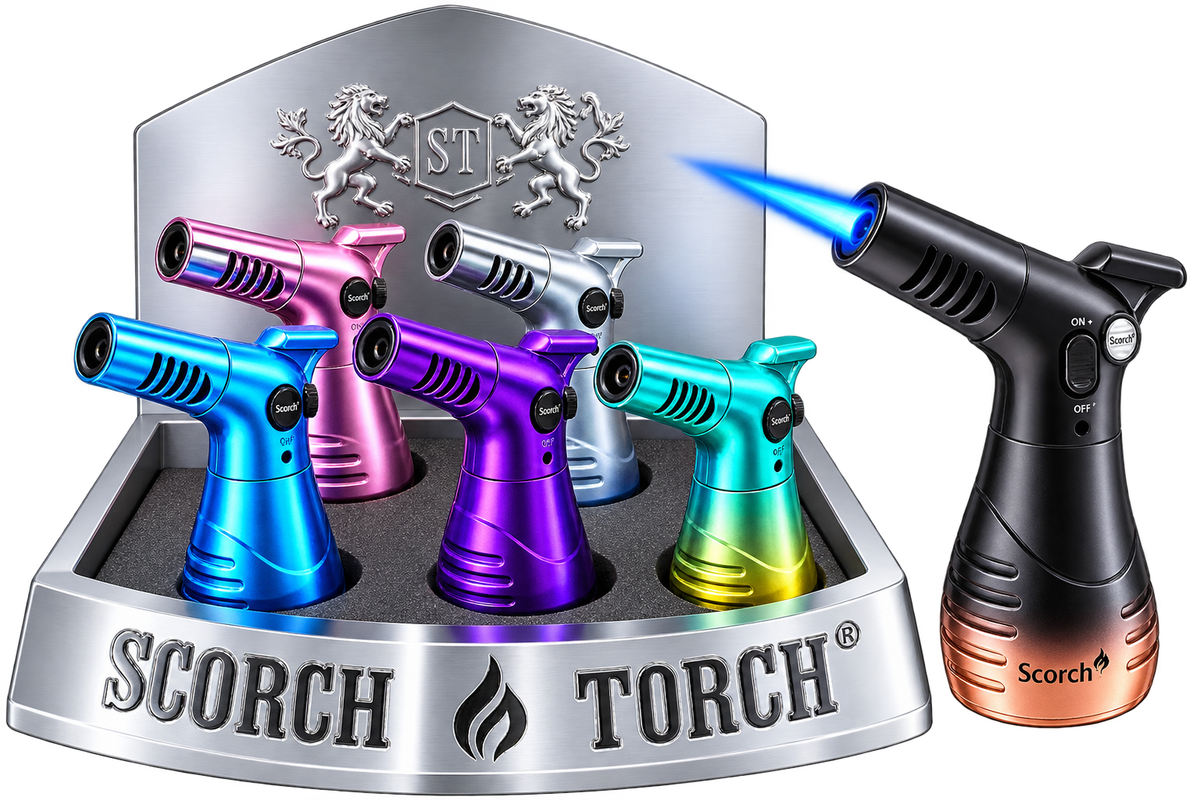 Scorch Torch Single Flame Lighter 6ct Box (61871)