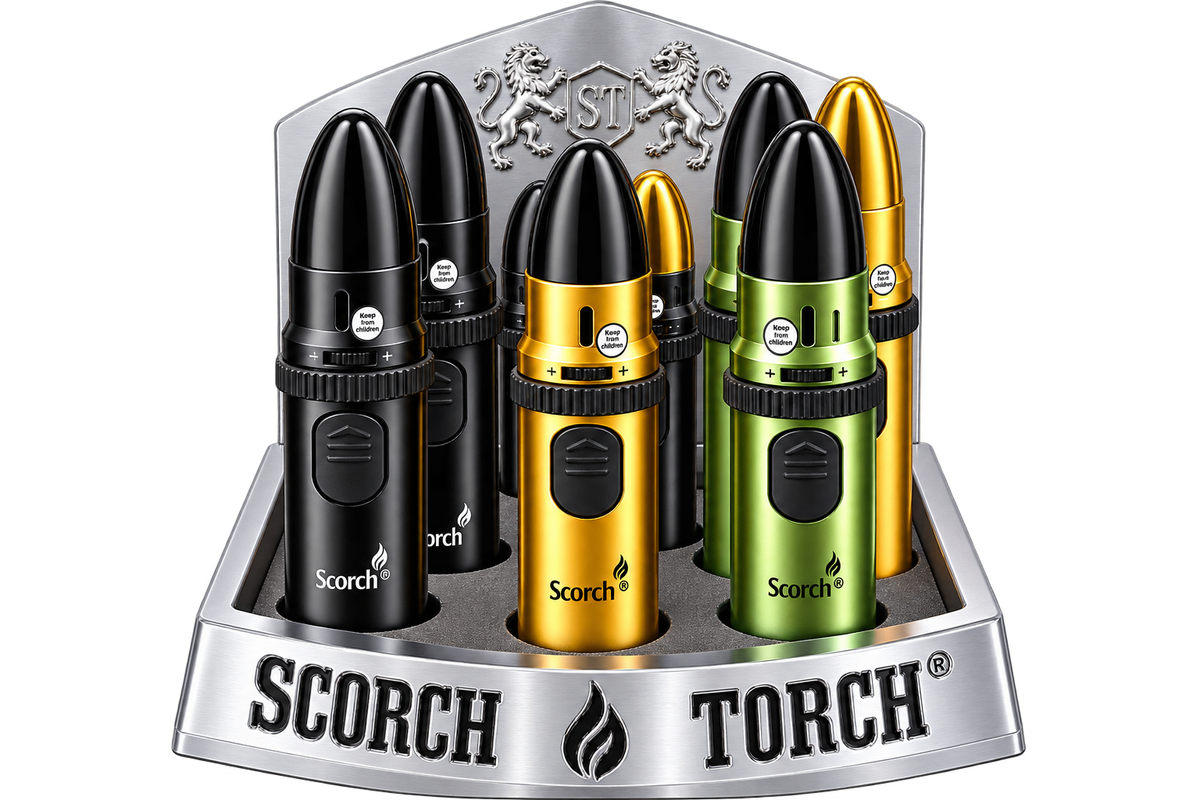 Scorch Torch Single Flame Large Missile Torch 6ct Box (61862)