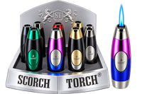 Scorch Torch Single Flame Ergo Cylindrical Lighter 9ct Box (61875)