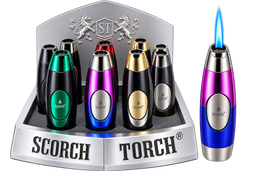 Scorch Torch Single Flame Ergo Cylindrical Lighter 9ct Box (61875)
