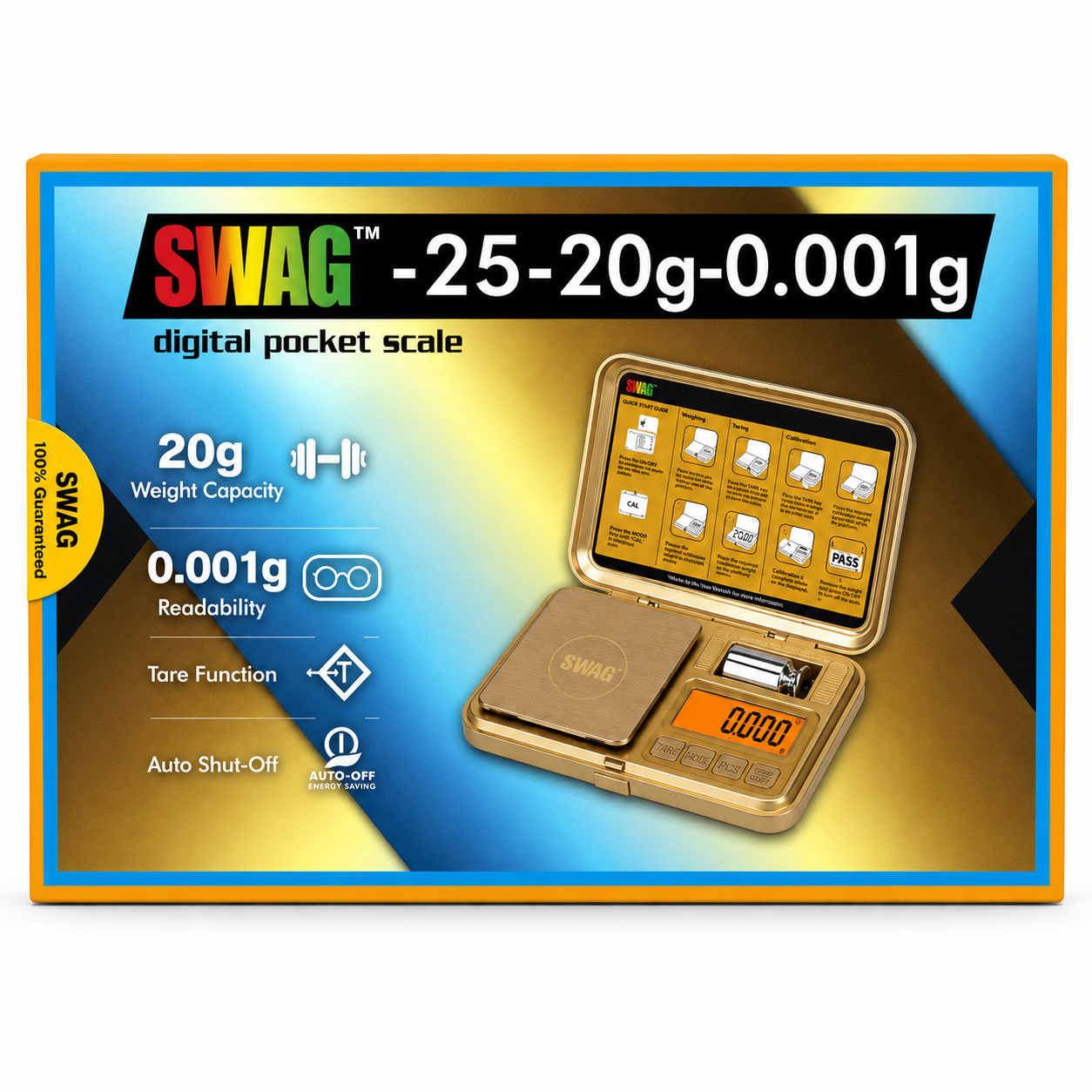 SWAG Scale 25 | 20g - .001g