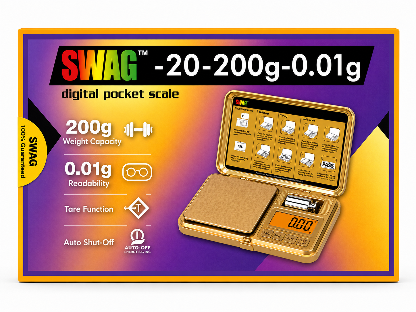 SWAG Scale 20 | 200g - 0.01g