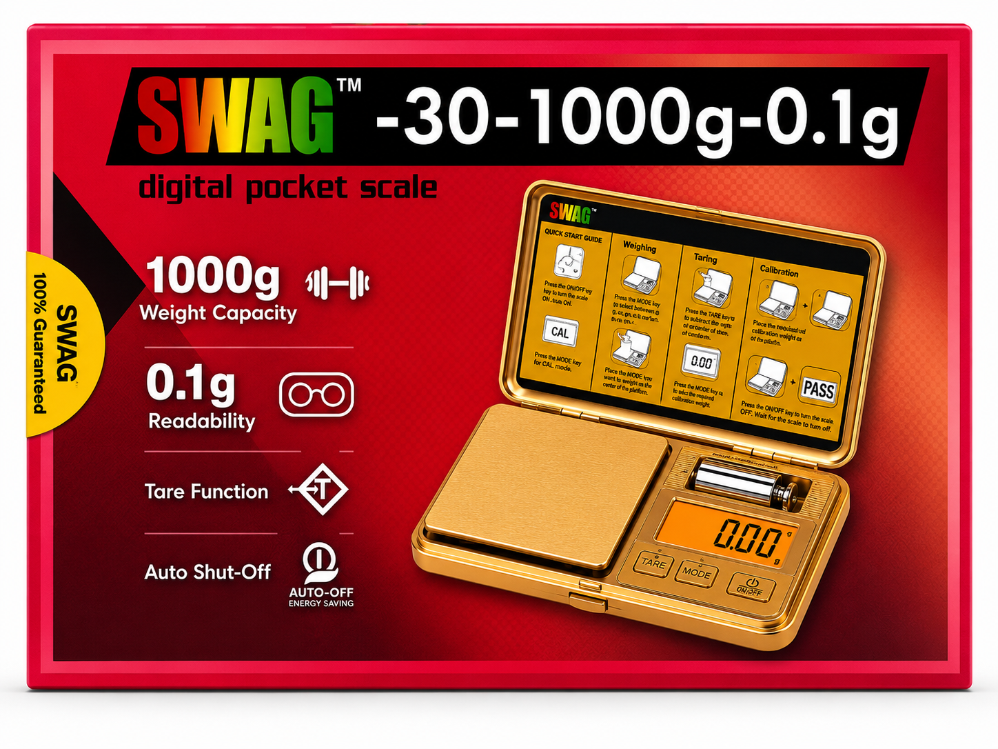 SWAG Scale 30 | 1000g - .1g