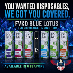FVKD Exotics Green Lotus 1.5G Disposable 5ct Box