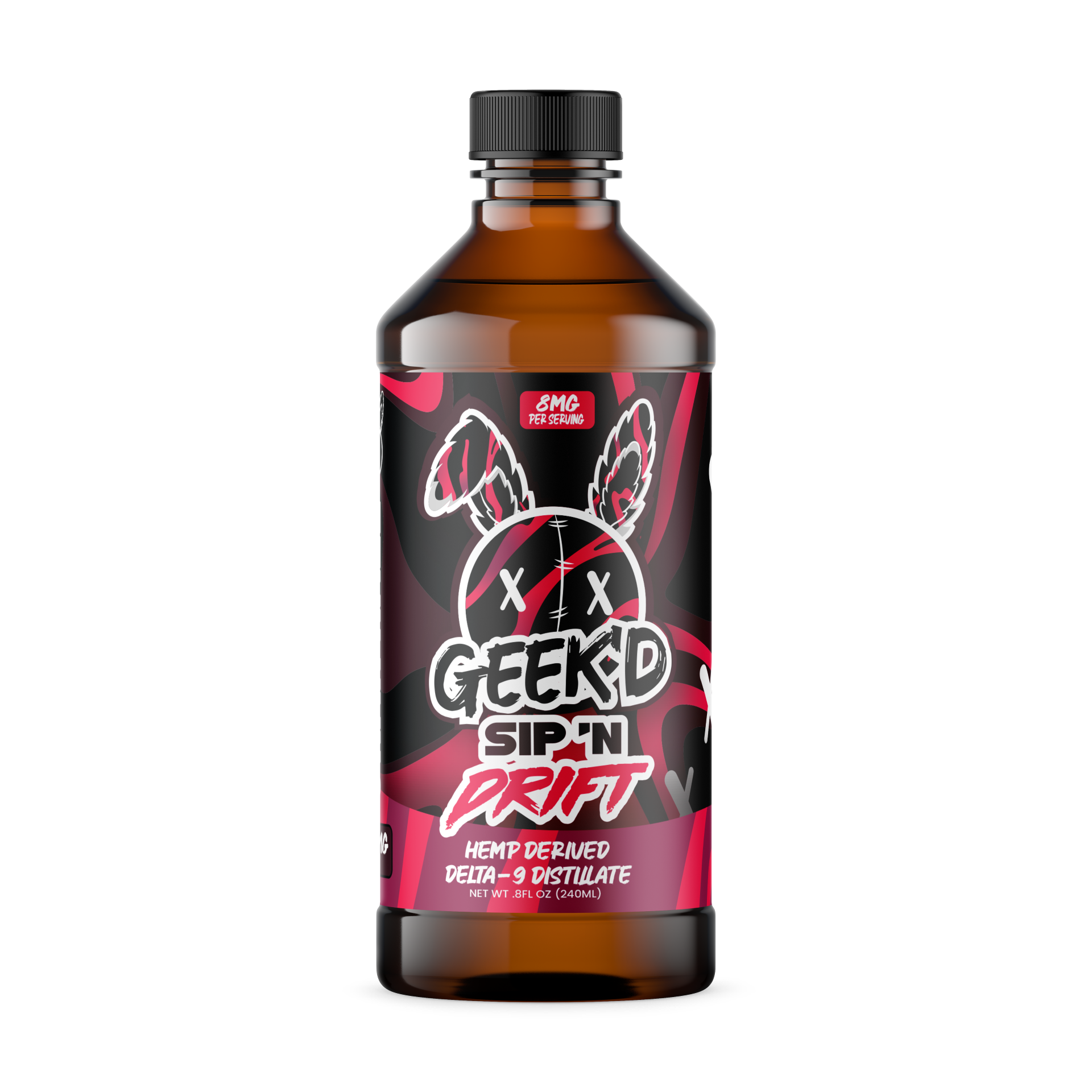 Geekd Sip N Drift Syrup | Delta-9 800mg 240ml |