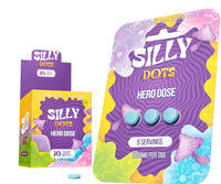 Silly Dots Hero Dose Mushroom Tablets (3pk) 1800mg Per Tab | 10ct Box |