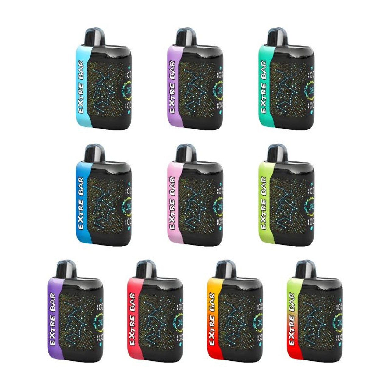 extre bar vape 40K Disposable 5-Count Box Airbar Diamond:Mango Blueberry Vuse Pods: Comprehensive poweful disposables